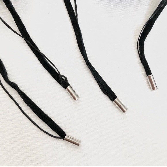 Opening Ceremony Juniper Suede Laced Sandals - Picture 6 of 12